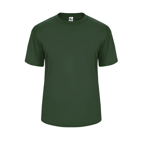 Badger Sport C2 Performance Yth Tee (520000-000703), Color 'Forest'
